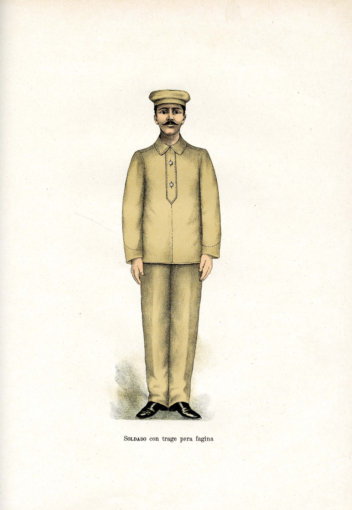 Soldado de traje para fagina