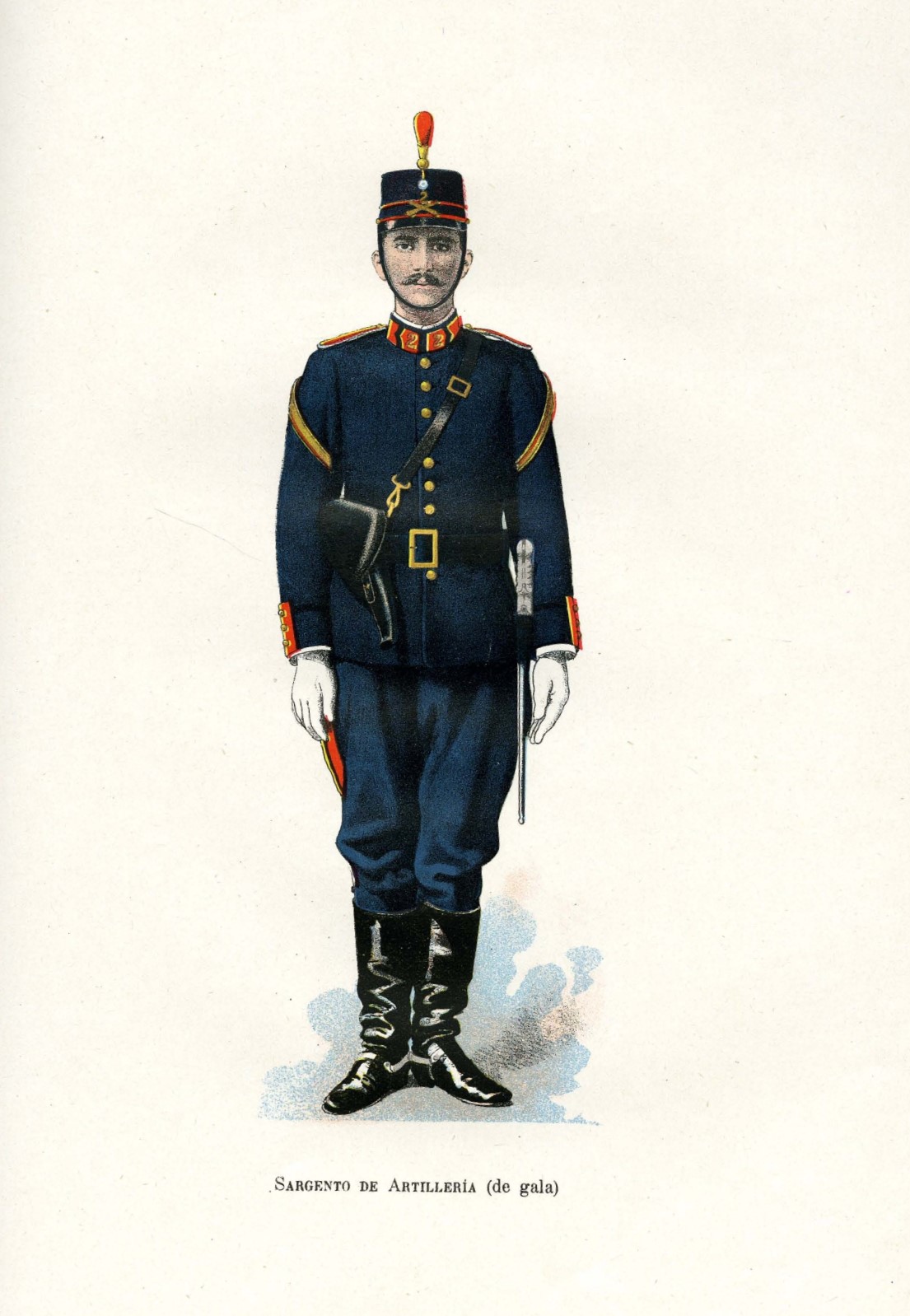 Sargento de Artillería  - de gala