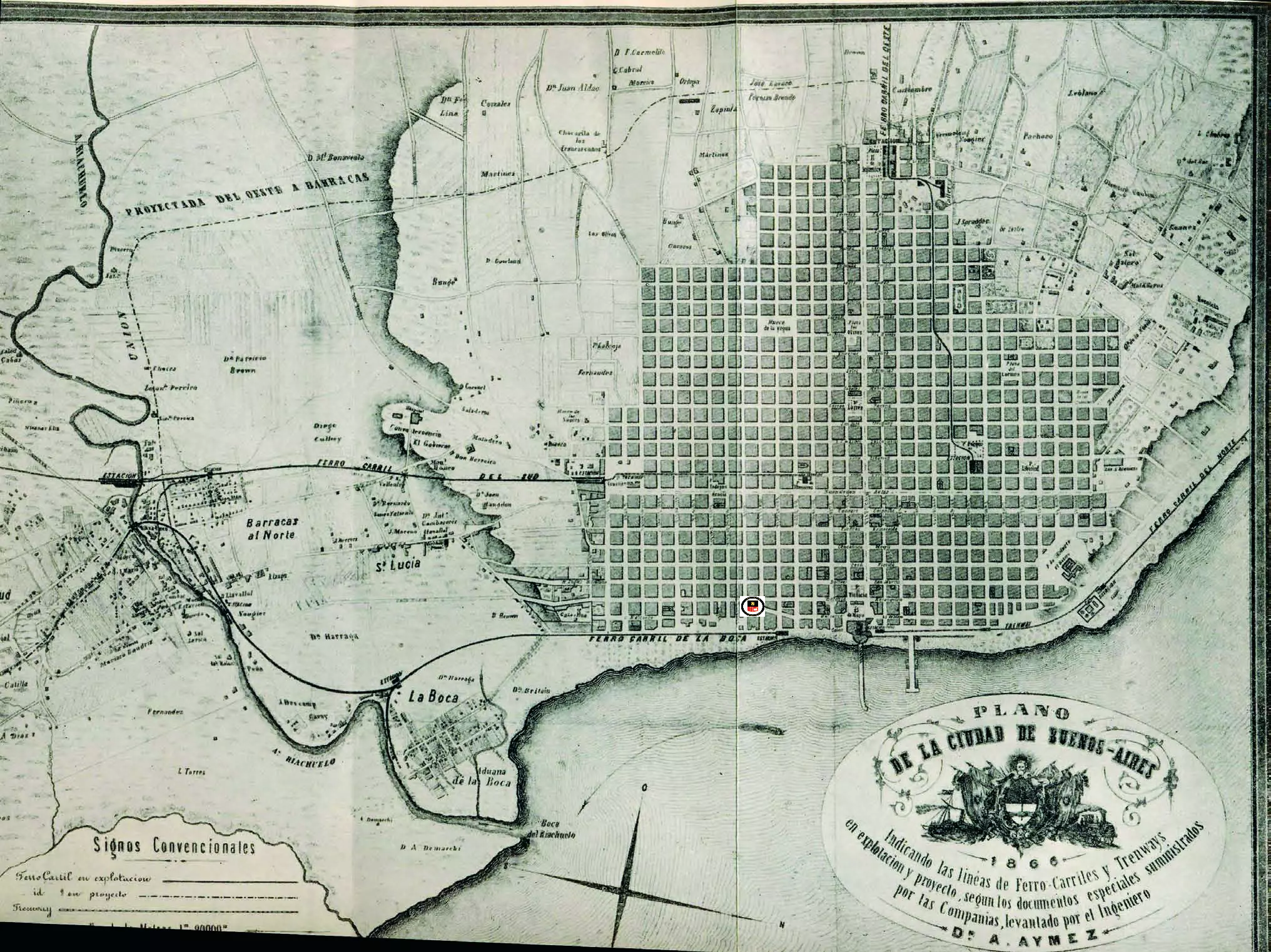 Plano Solveyra, 1862